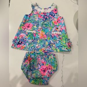 EUC Lilly Pulitzer Infant Shift Dress 3-6 months